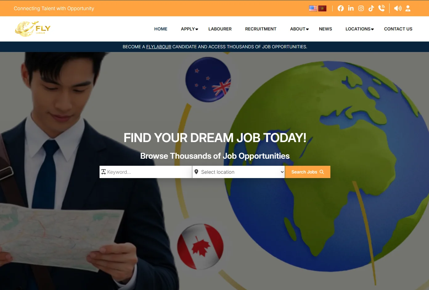 Website tuyển dụng lao động